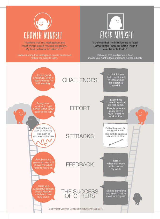 Develop a growth mindset culture for your business or school